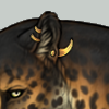 [Jaglion] Amber Fang Earrings 